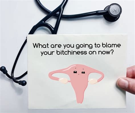 Funny Hysterectomy Get Well Greeting Card Uterus Removal Etsy