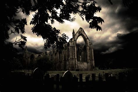 Medieval Ruins Photo Dark Landscape Gothic Landscape Gothic Pictures