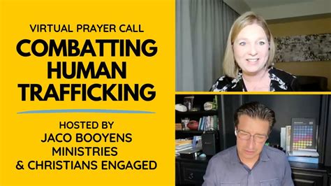 prayer call combatting human trafficking with jaco booyens ministries youtube