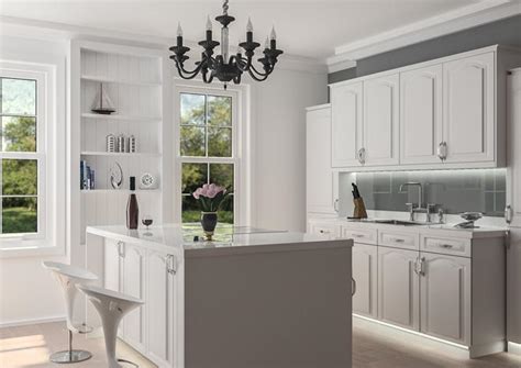 Give plain kitchen cabinets a new look by converting them to open shelving. 3 Stylish Kitchen Doors For A Stunning White Kitchen ...