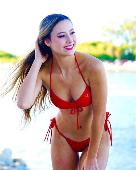 AVARYANA ROSE In A Red Bikini Instagram Photos 12 27 2021 HawtCelebs
