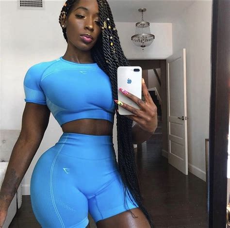 Pin By Black Beauty Bombshells Hair On Black Women Fitness Motivation