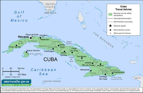 Where Is Cuba On A Map World Map