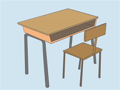 School Desk Drawing At Getdrawings Free Download