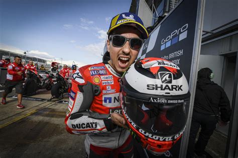 Lorenzo On Pole In Changeable Silverstone Conditions Speedcafe