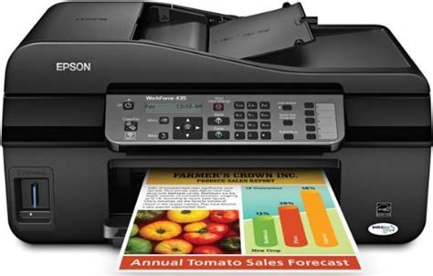 Epson Workforce 435 Color Inkjet Wireless All In One Printer With Fax