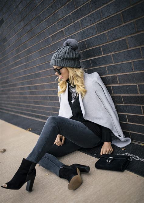 What To Wear With Grey Leggings Winter Wonderland