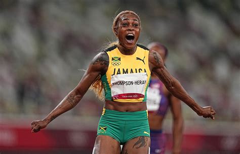 Thompson Herah Rennt Fraser Pryce über 100 Meter Davon