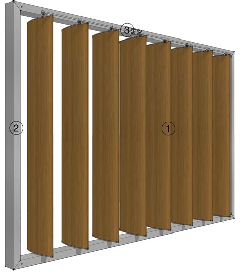 Innowood Operable Louvre Partition Design Wood Facade Room