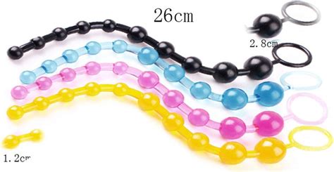 Silicone Anal Beads Anal Sex Toys Fow Women Men Gay Anal Butt Plug Prostate Massager