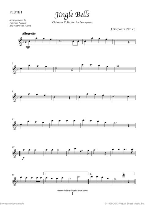 Christmas Flute Music Free Printable Printable Templates