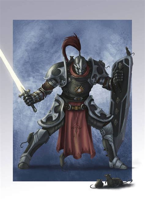 Commission Warforged Paladin By Captdiablo On Deviantart Character