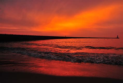 Stunning Red Sky At Dawn In County Durham Captured In 11 Pictures