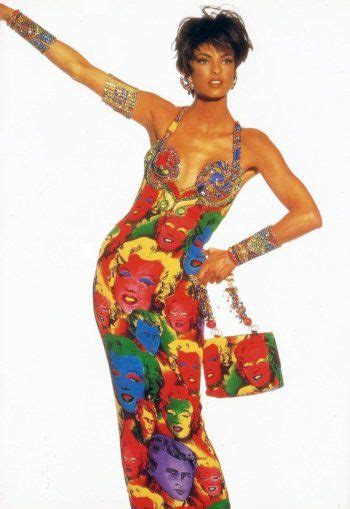 Christy Turlington For Gianni Versace Photographed By Irving Penn