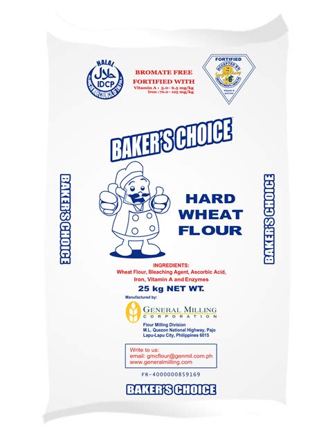 Bakers Choice Hard Wheat Flour General Milling Corporation