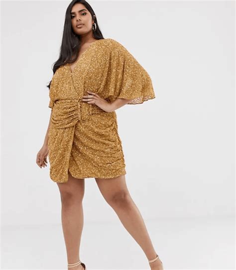 Plus Size Gold Dresses Shopping Guide 20 Dresses To Shop