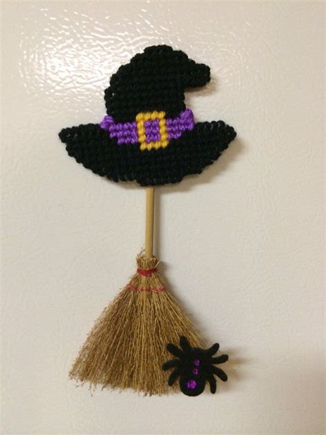 Witch Broom Halloween Magnet Halloween Party Favors Halloween Etsy