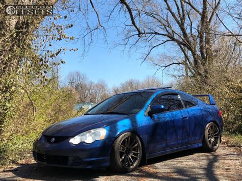 2003 Acura Rsx Wheel Offset Nearly Flush Coilovers 412183 Custom