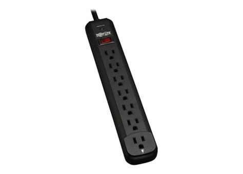 Tripp Lite Surge Protector Strip 120v 7 Outlet 12 Cord 1080 Joules
