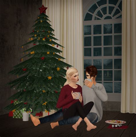 Day 9 X Mas Couple Posebox By Illary Merry Imaginary Boutique