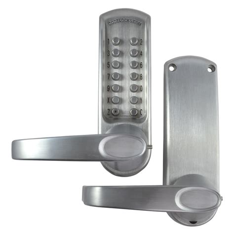 codelocks cl610 series digital lock with tubular latch cl610 without passage set williams