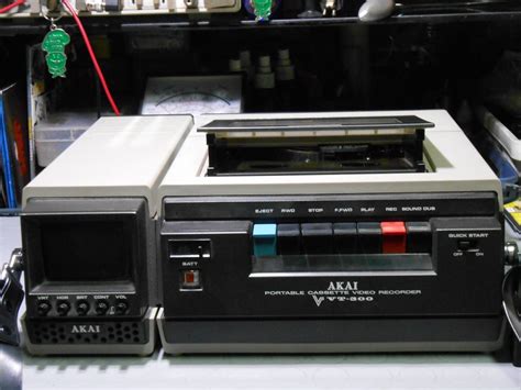 Portable Cassette Video Recorder Akai Vt 300 Haloftis Electronics