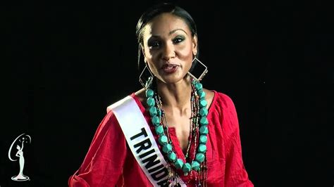 Miss Universe Trinidad And Tobago Youtube