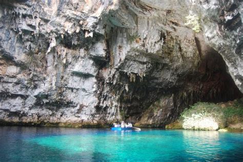 Melissani Undercover Cave And Lake In Kefalonia Lazy Penguins