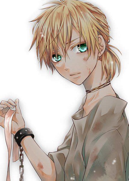 Blonde Hair Green Eyes Male Anime The Best Undercut