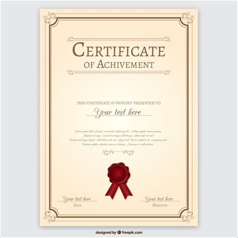 Certificate template free vector we have about (26,432 files) free vector in ai, eps, cdr, svg vector illustration graphic art design format. Template Sertifikat Download Gratis ~ FaridBlogIT 22 - All About Sharing IT