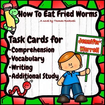 Check spelling or type a new query. How to Eat Fried Worms Task Cards by Meaningful Connections in the Classroom