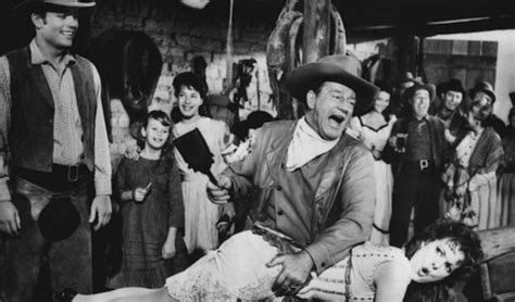 John Wayne And Maureen O Hara In Mcclintock Maybe We Wouldn T See This