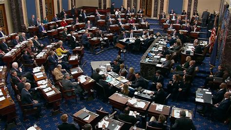 senate passes impeachment trial rules to punt on witnesses in early wednesday morning vote