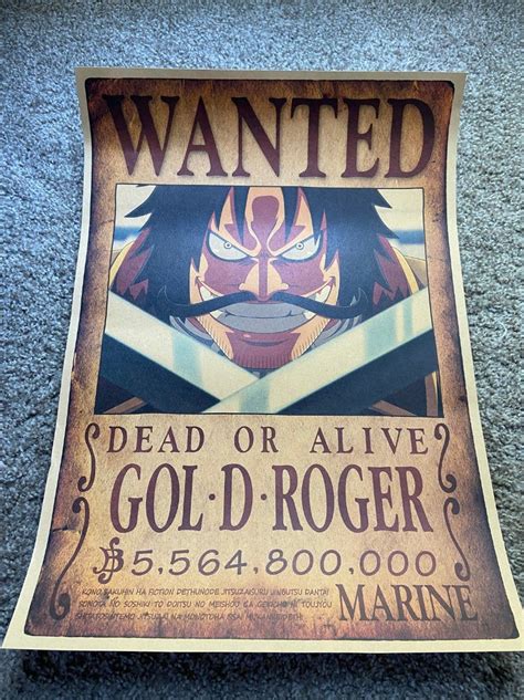 One Piece Bounty Posters Etsy