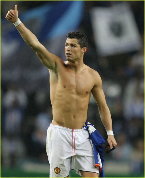 Cristiano Ronaldo Gets Shirtless Sexy Photo 1859671 Cristiano Ronaldo Pictures Just Jared