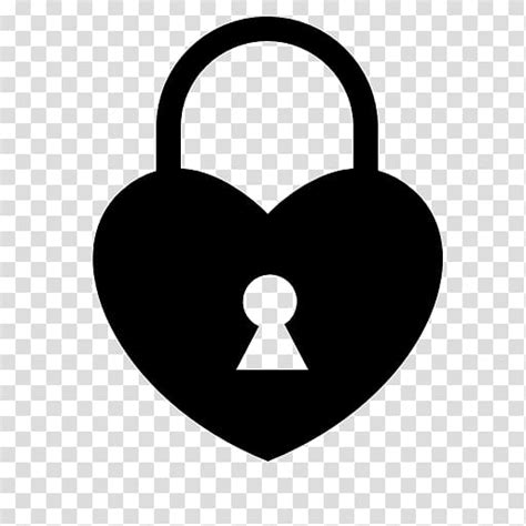 Heart Padlock Love Lock Lock Transparent Background Png Clipart