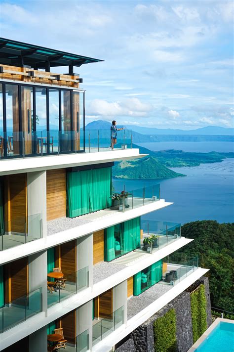 Escala Hotel In Tagaytay A Breathtaking View Of Taal Volcano