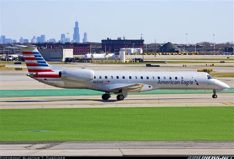 Embraer Erj 145lr Emb 145lr American Eagle Envoy Air Aviation