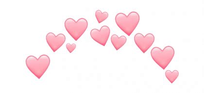 Pink Heart Emoji PNG HD PNG Mart