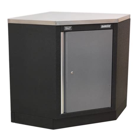 Sealey Apms60 Modular Corner Floor Cabinet 865mm Sealey Apms60