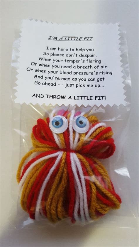 Cool and creative gifts under $10 for your coworkers. A LITTLE FIT Saying HANDMADE Gift Stocking Filler Gag ...