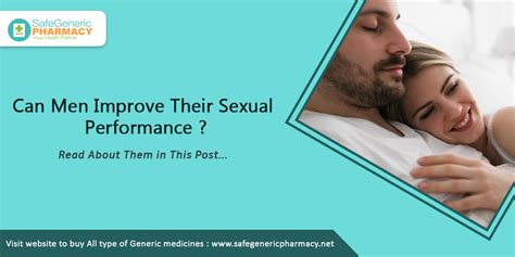 can men improve their sexual performance