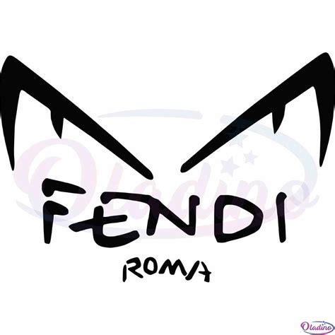 Fendi Logo Brand Svg Vector Best Graphic Designs Cutting Files