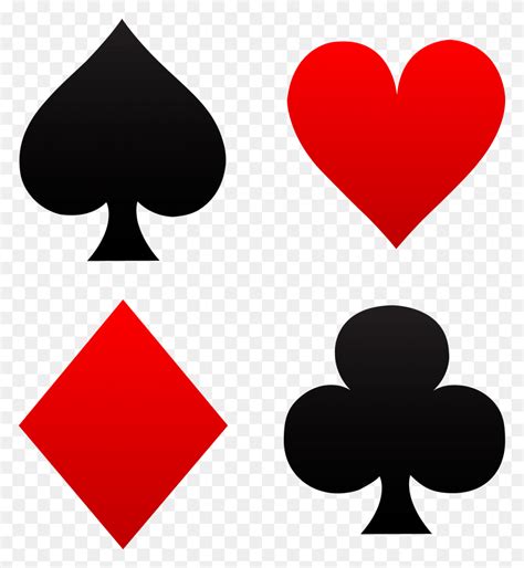 Symbols Of Playing Cards Royalty Free Vector Image