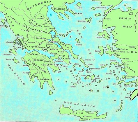 Alfabeta Mapas De Grecia Antigua