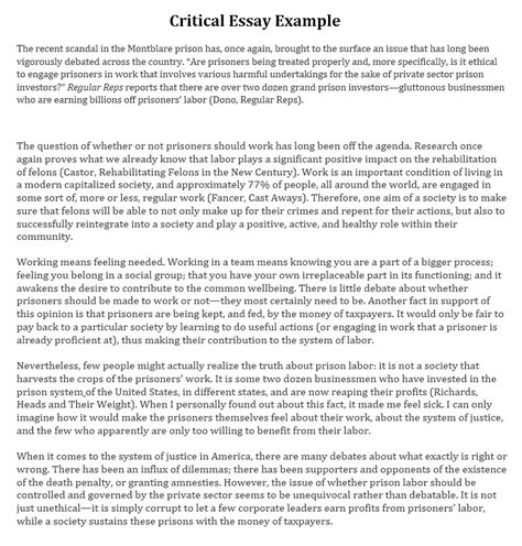 🌱 Critical Lens Essay Critical Lens Essay 2022 10 14