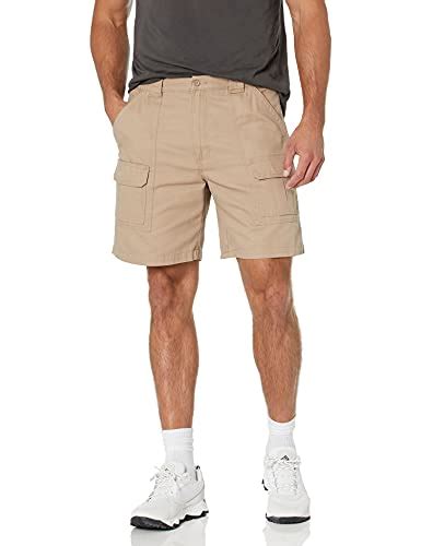 Savane Mens Hiking Cargo Casual Shorts Khaki 34 Regular Us Wantitall