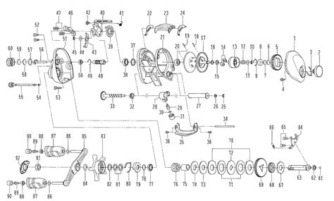 Daiwa Reel Parts Diagram