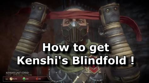 Mk11 Krypt How To Get Kenshis Blindfold Youtube