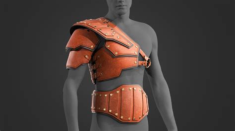 Medieval Leather Armor 3d Model Cgtrader